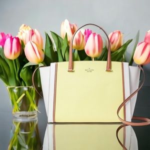Kate Spade ♠️ Patterson Drive Geraldine Satchel (Large) in Limelight